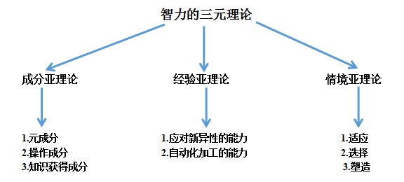 云南教师招聘之斯滕伯格的三元智力理论